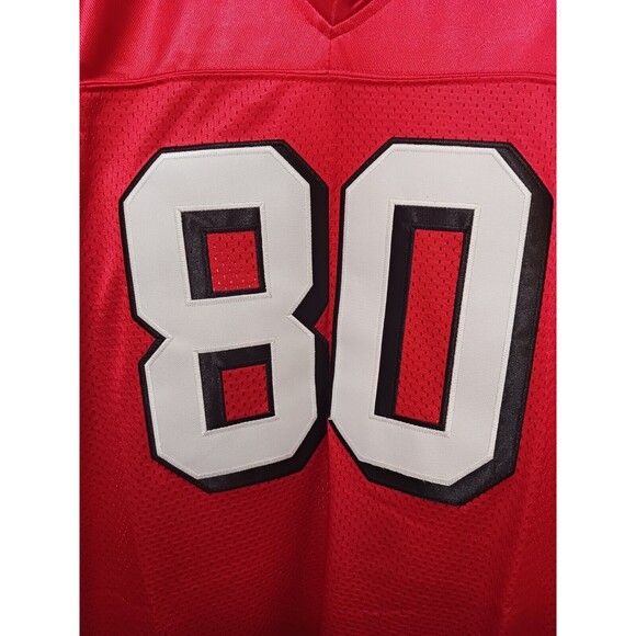 Jerry Rice (Mitchell/Ness)-(49ners)-(1994)-(Jersey)-(Red)-(Size-XL)-$90.0 - Picture 7 of 9